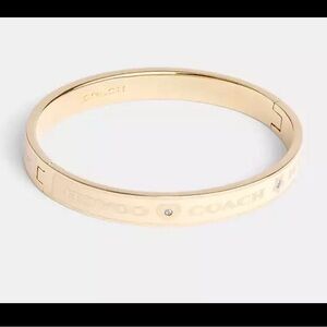 Coach Gold Bangle Bracelet